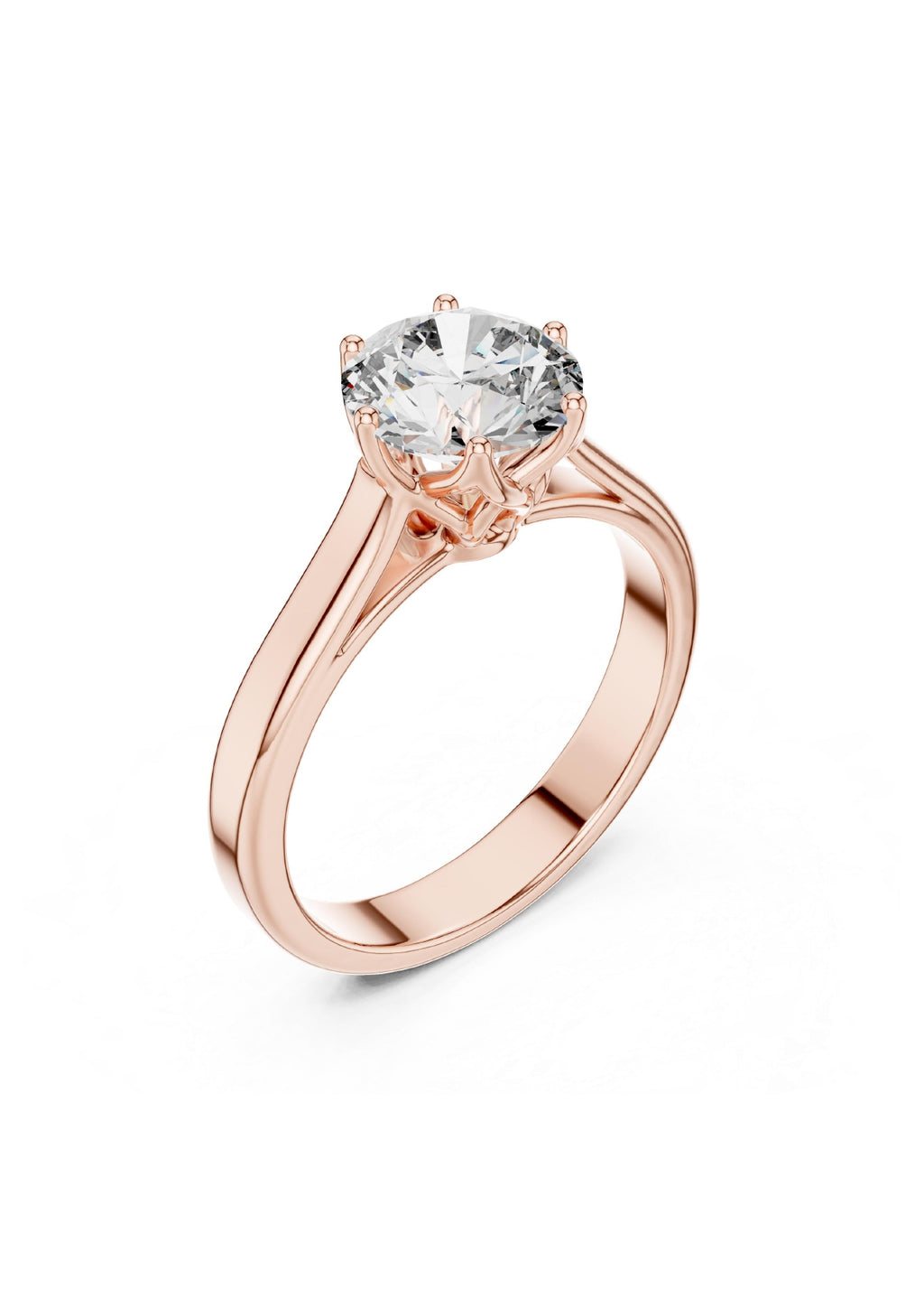 100 Solitaire Rings Fully Rendered STL & 3DM Files