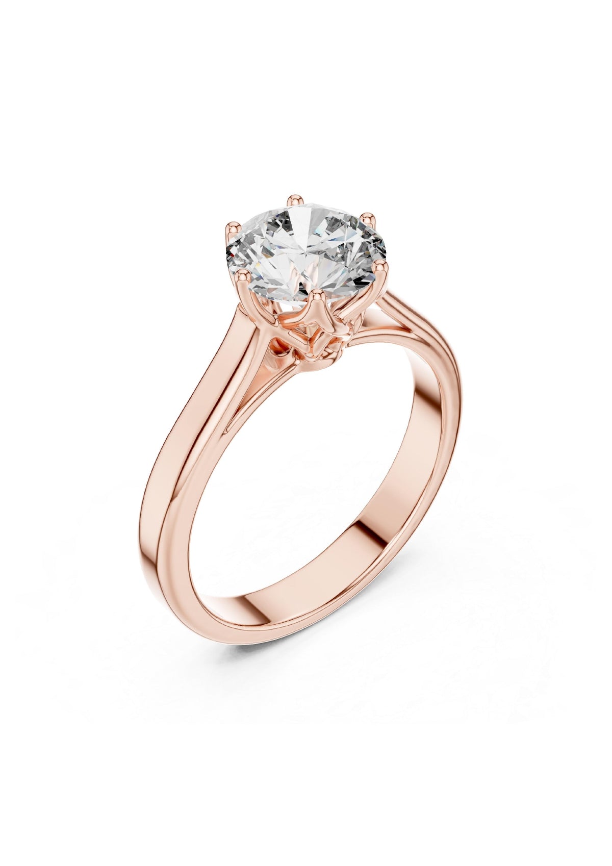 100 Solitaire Rings Fully Rendered STL & 3DM Files