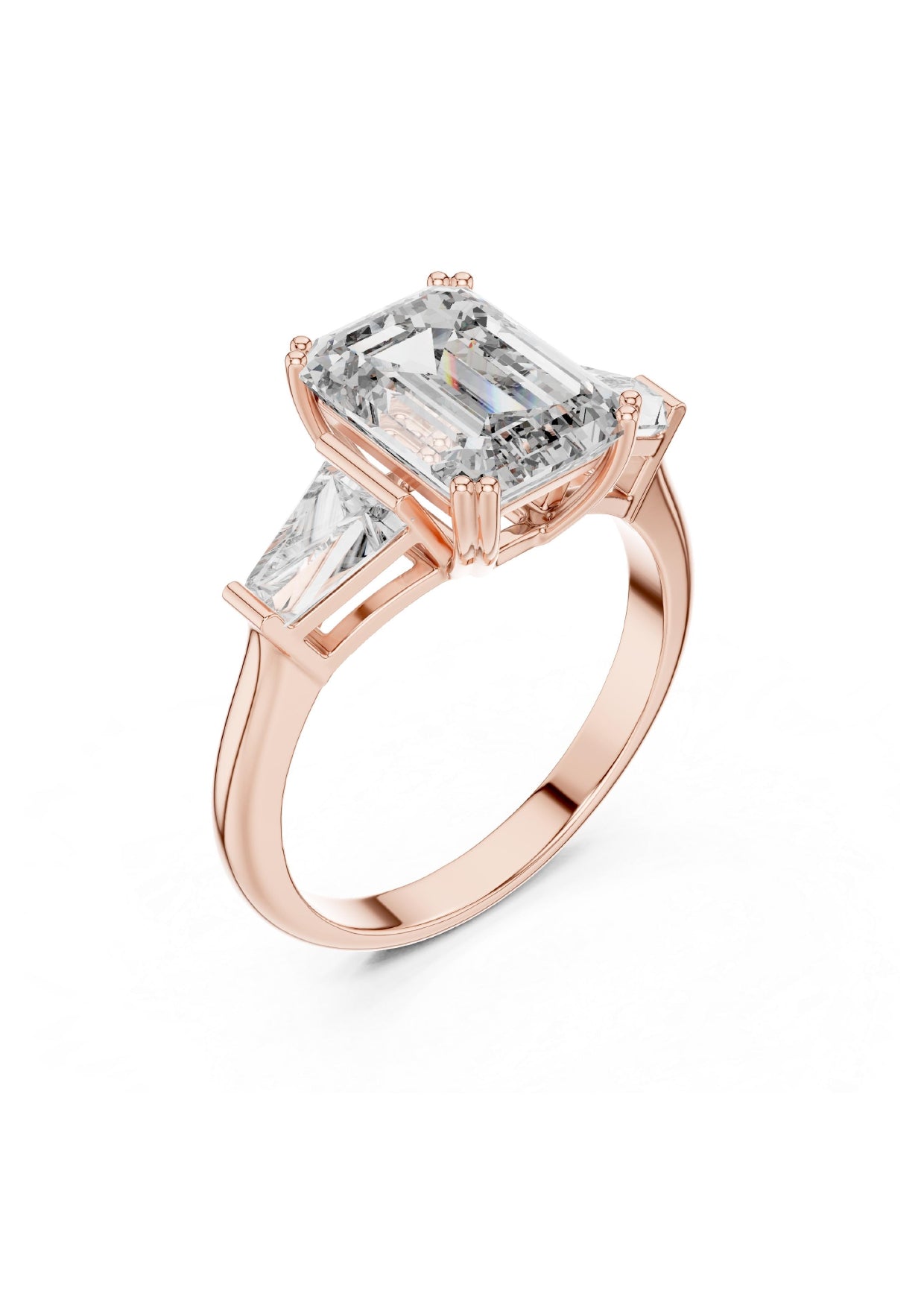 100 Solitaire Rings Fully Rendered STL & 3DM Files