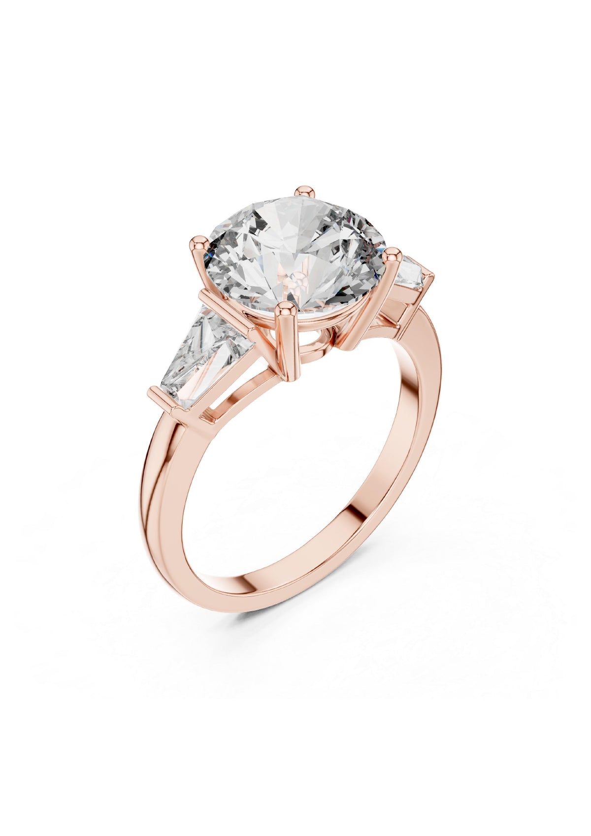 100 Solitaire Rings Fully Rendered STL & 3DM Files