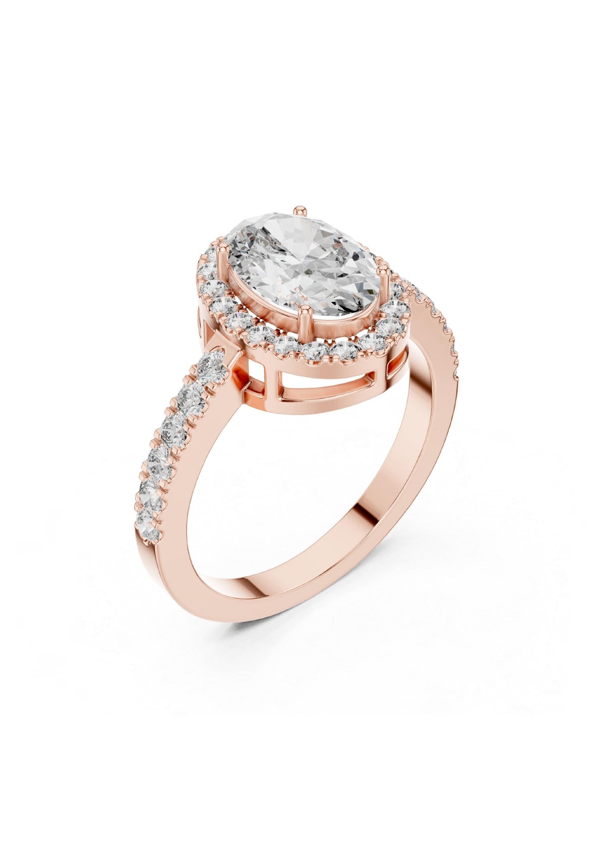 100 Solitaire Rings Fully Rendered STL & 3DM Files