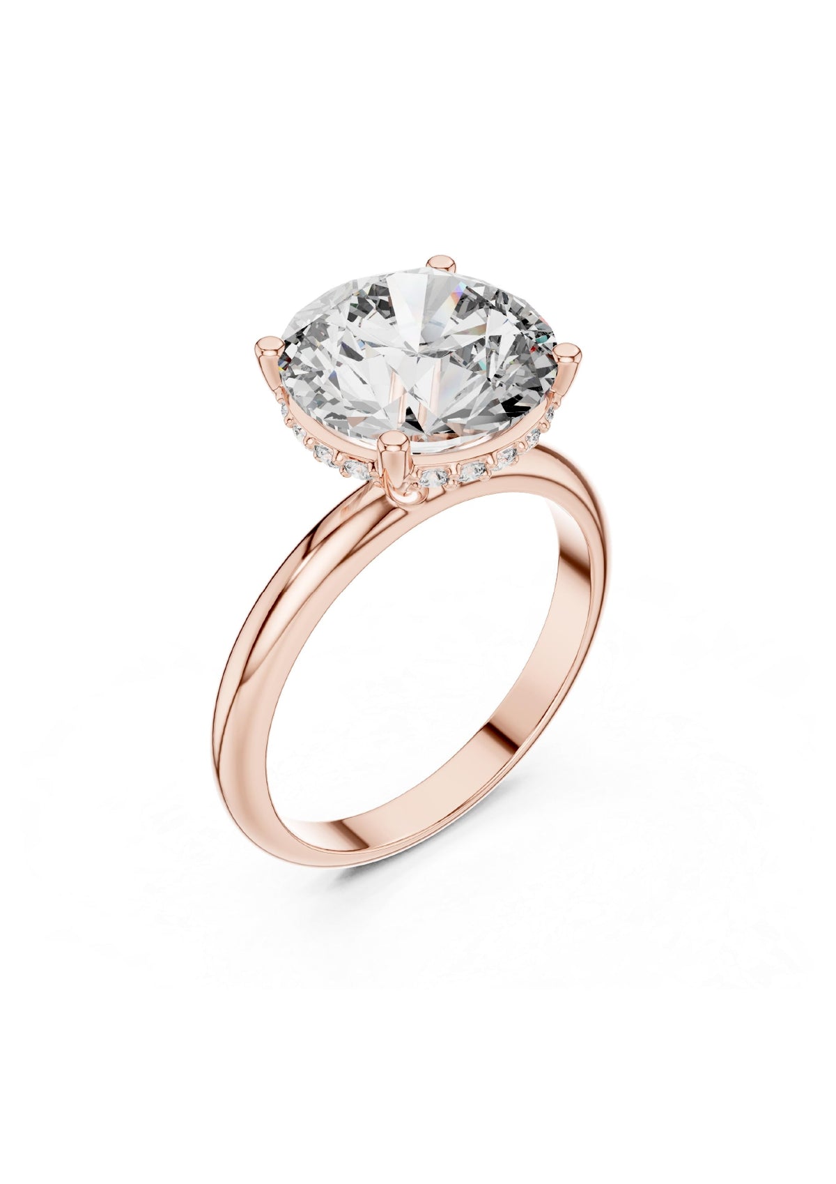 100 Solitaire Rings Fully Rendered STL & 3DM Files