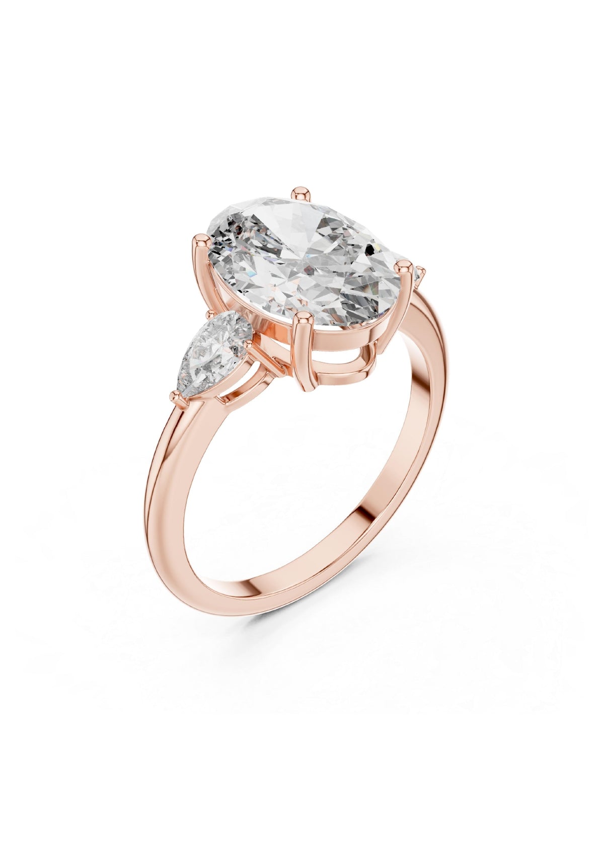 100 Solitaire Rings Fully Rendered STL & 3DM Files