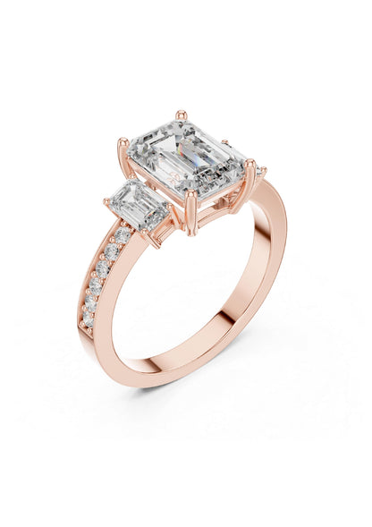 100 Solitaire Rings Fully Rendered STL & 3DM Files