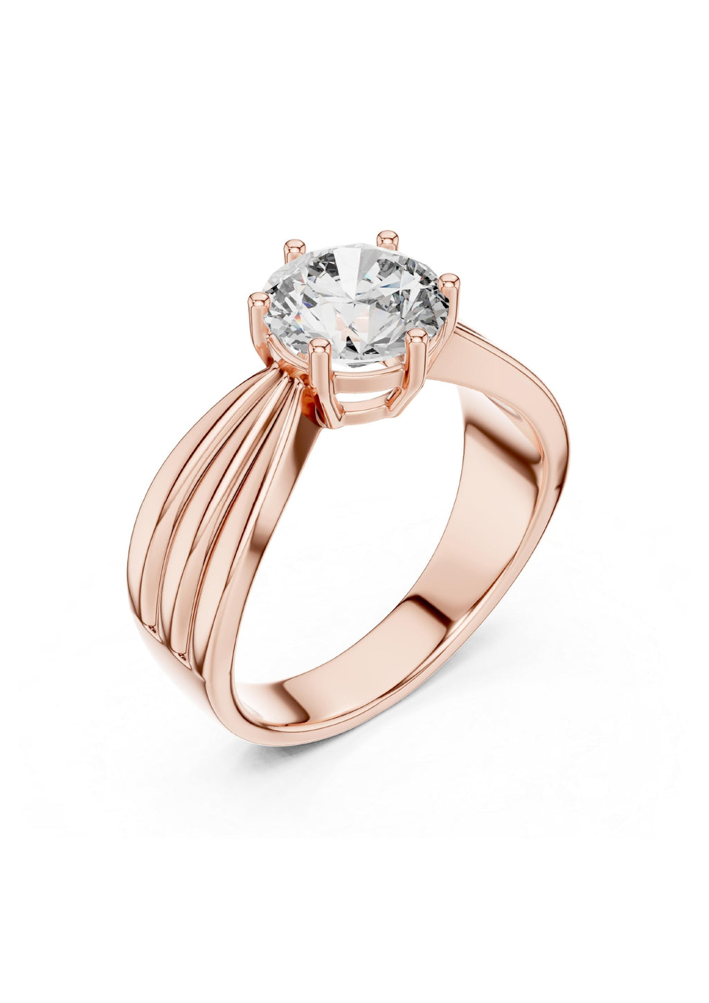 100 Solitaire Rings Fully Rendered STL & 3DM Files
