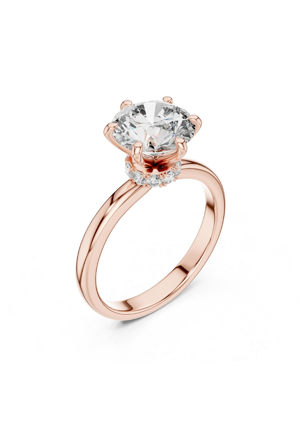 100 Solitaire Rings Fully Rendered STL & 3DM Files