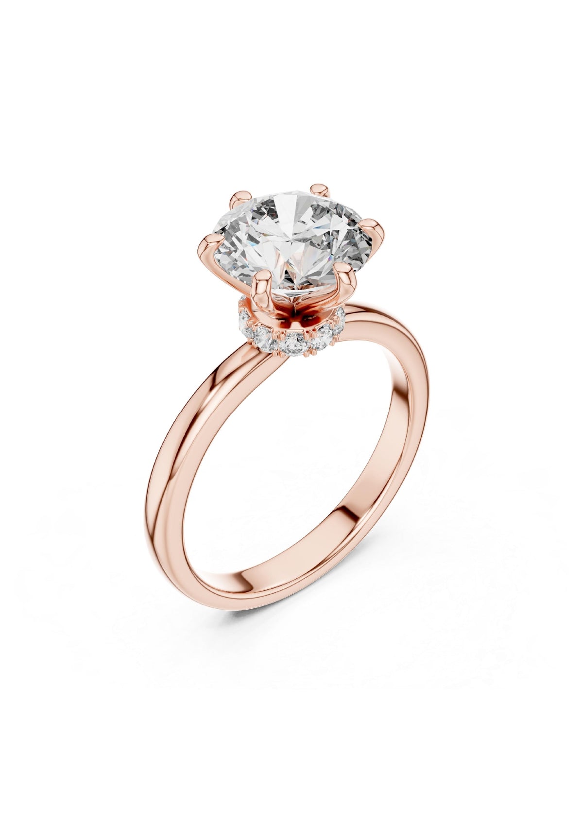 100 Solitaire Rings Fully Rendered STL & 3DM Files