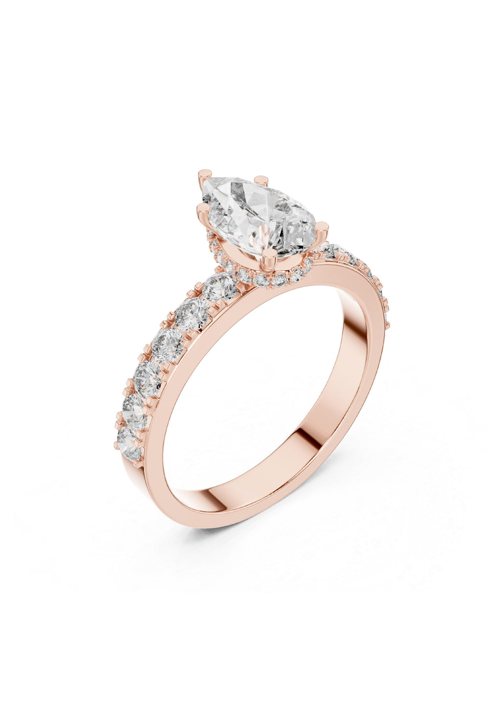 100 Solitaire Rings Fully Rendered STL & 3DM Files