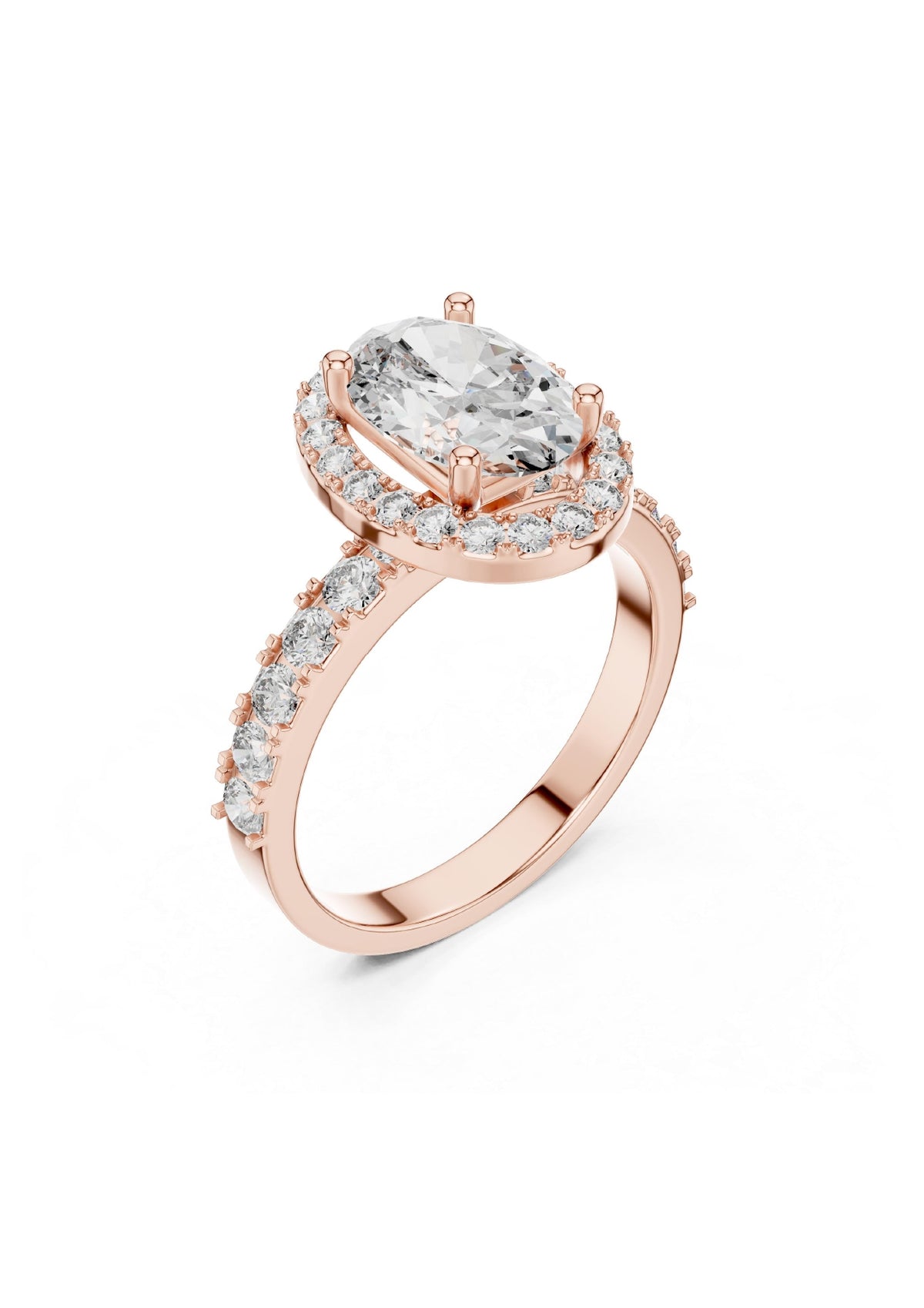 100 Solitaire Rings Fully Rendered STL & 3DM Files