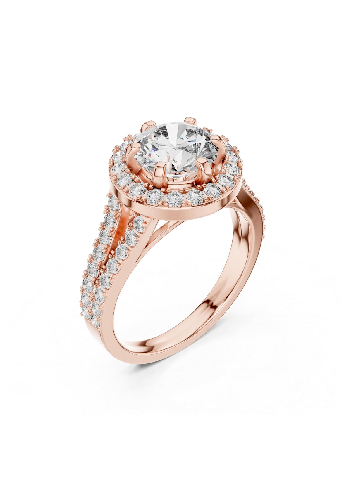 100 Solitaire Rings Fully Rendered STL & 3DM Files