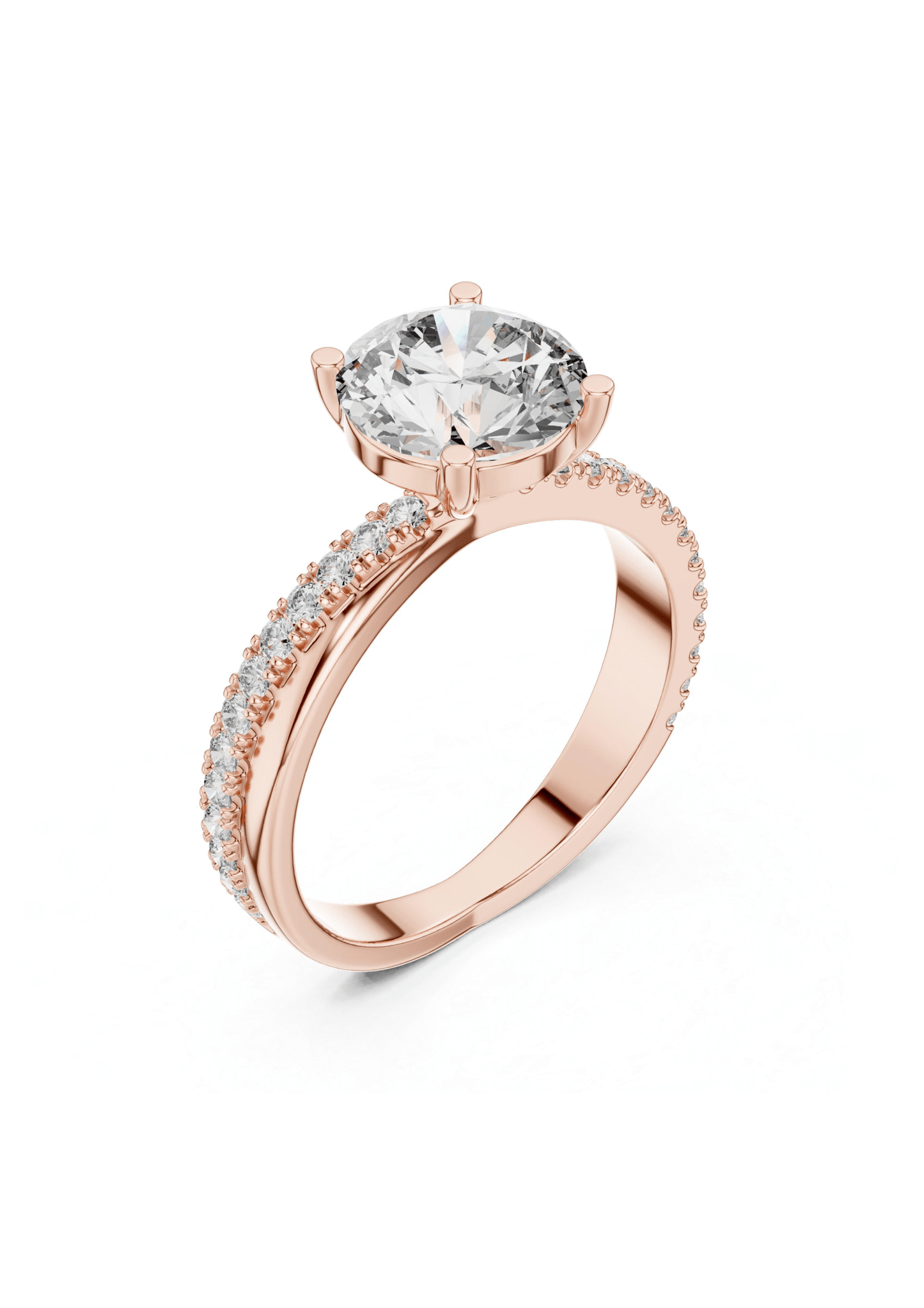 New 100 Solitaire Rings Fully Rendered STL & 3DM FIles