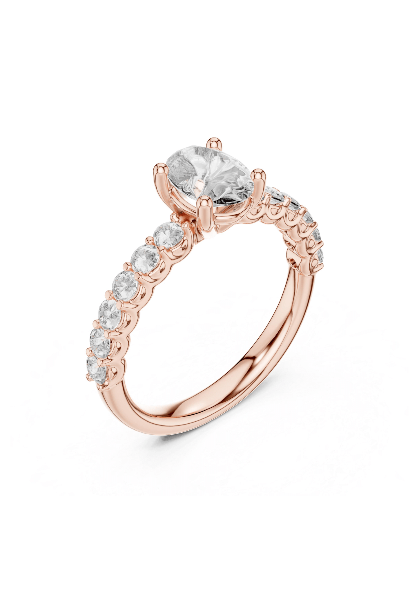 New 100 Solitaire Rings Fully Rendered STL & 3DM FIles