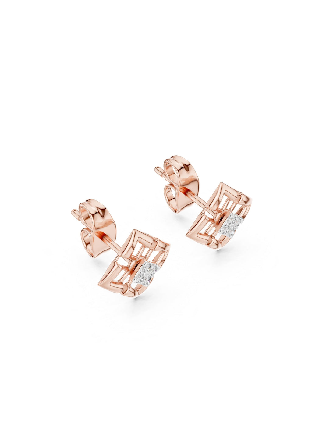 99 Solitaire Earrings Fully Rendered STL & 3DM FIles