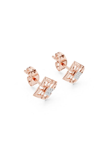 99 Solitaire Earrings Fully Rendered STL & 3DM FIles