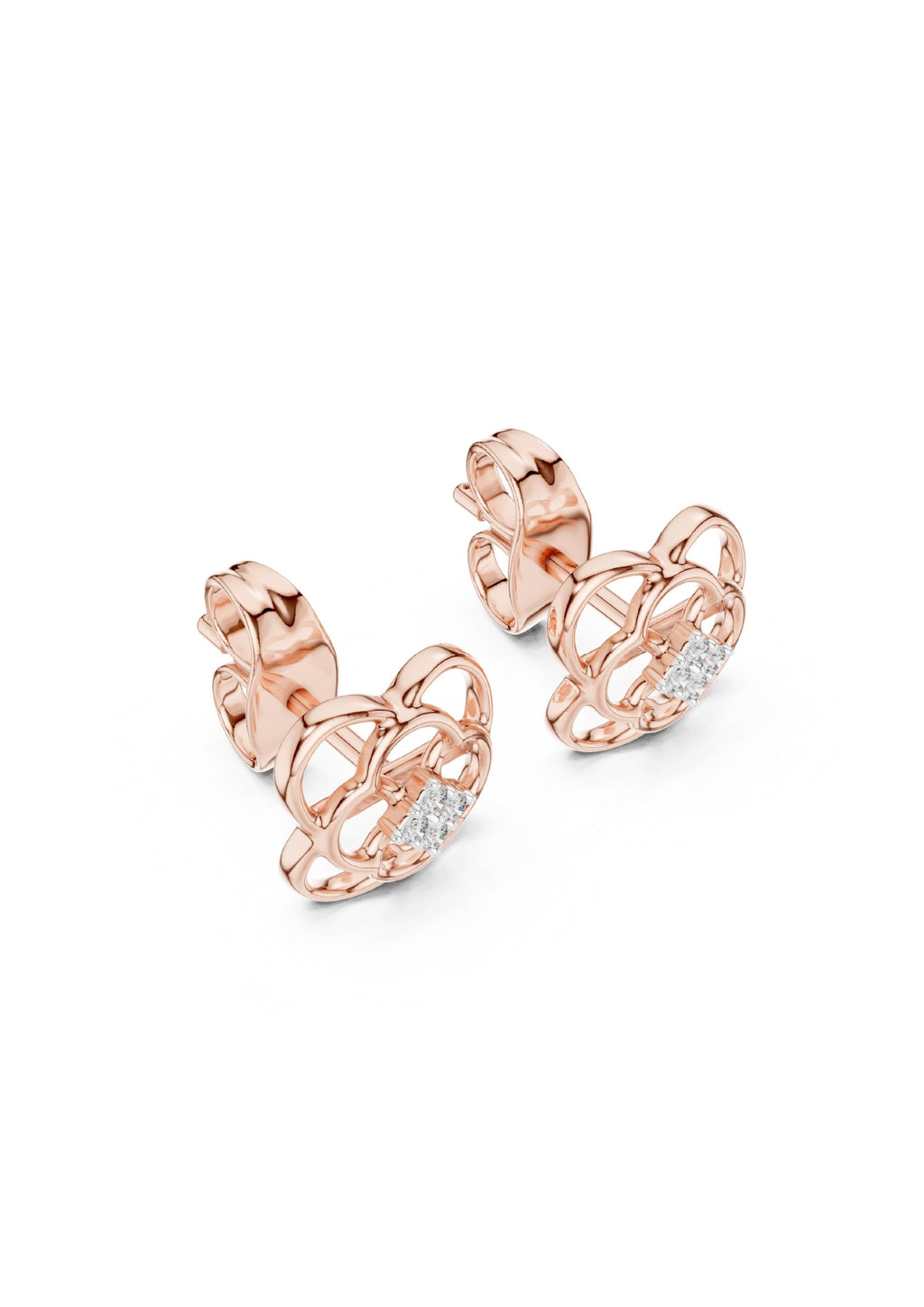 99 Solitaire Earrings Fully Rendered STL & 3DM FIles