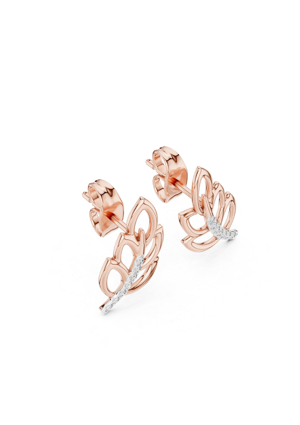 99 Solitaire Earrings Fully Rendered STL & 3DM FIles