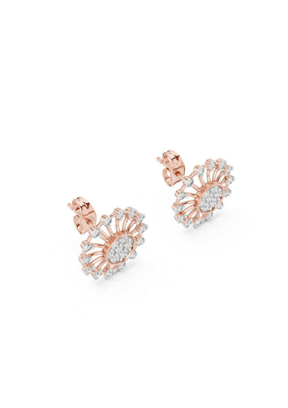 99 Solitaire Earrings Fully Rendered STL & 3DM FIles