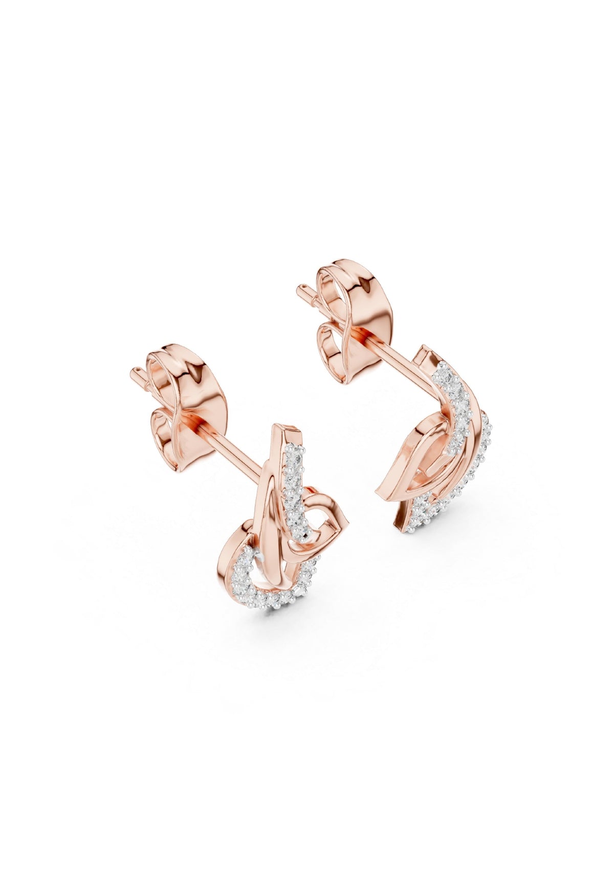 99 Solitaire Earrings Fully Rendered STL & 3DM FIles