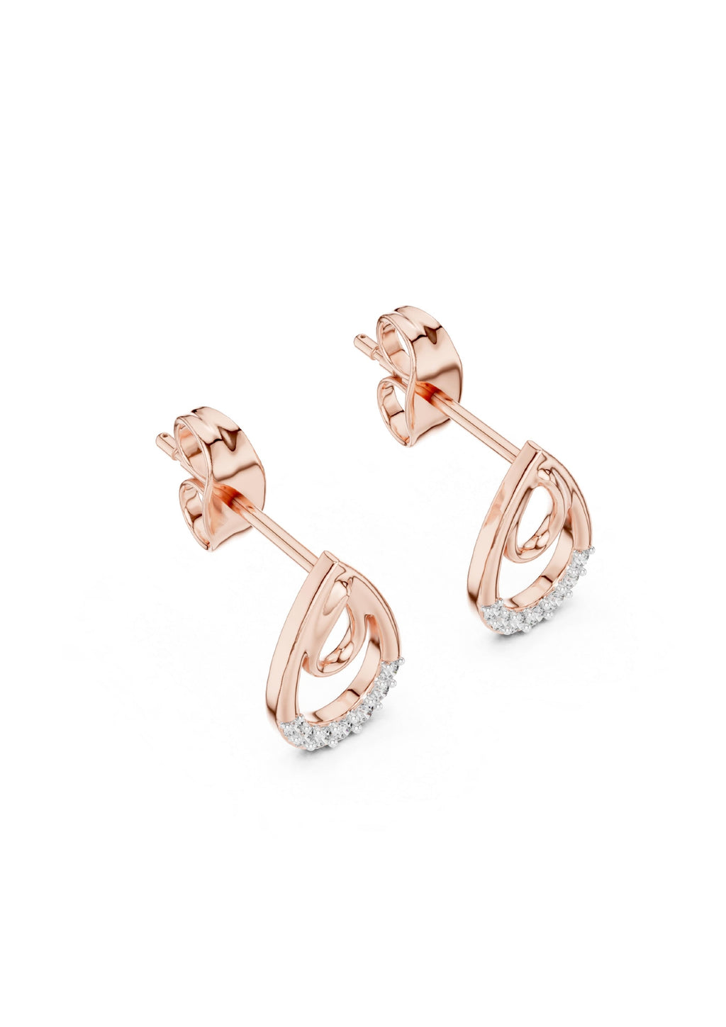 99 Solitaire Earrings Fully Rendered STL & 3DM FIles