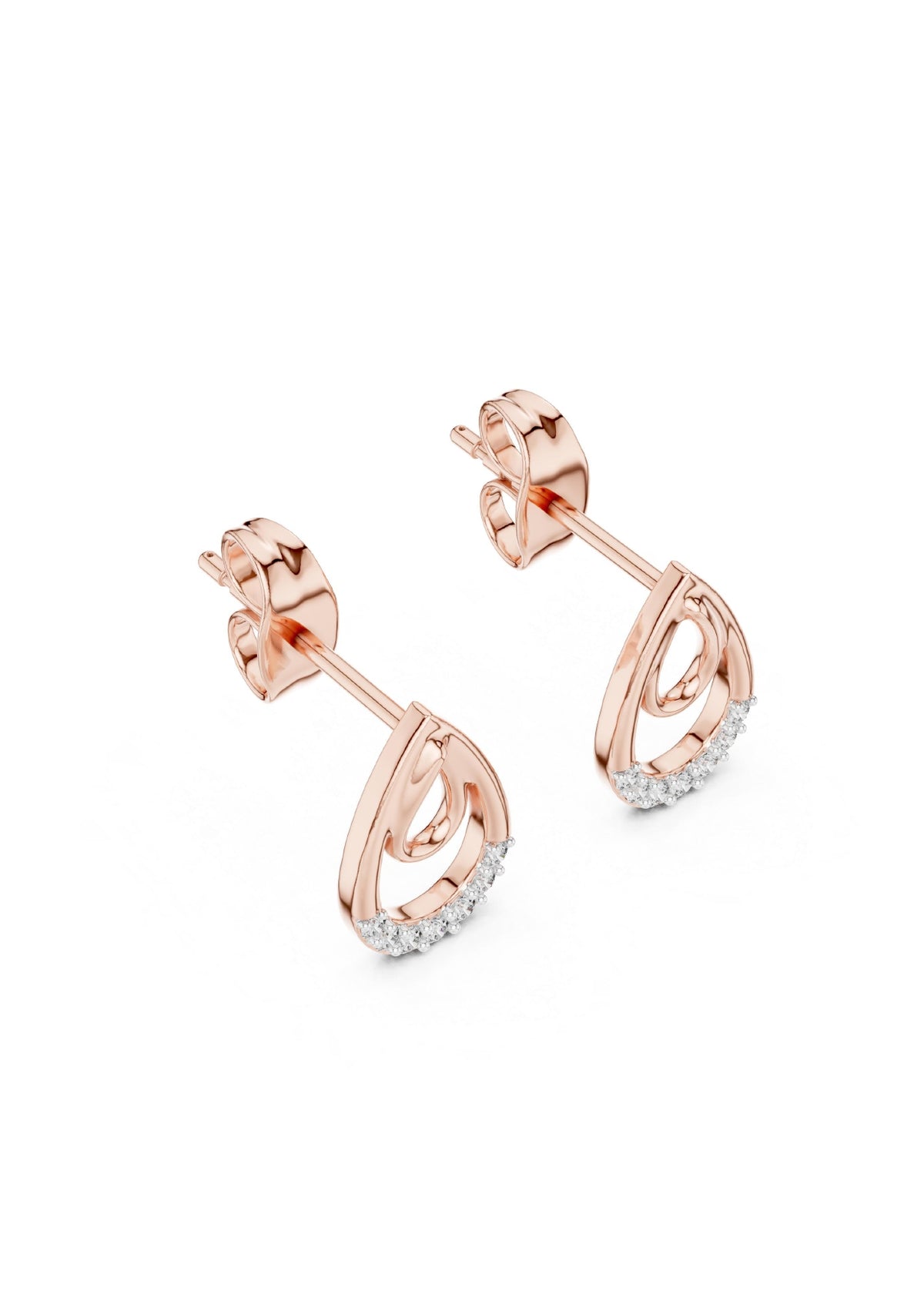 99 Solitaire Earrings Fully Rendered STL & 3DM FIles
