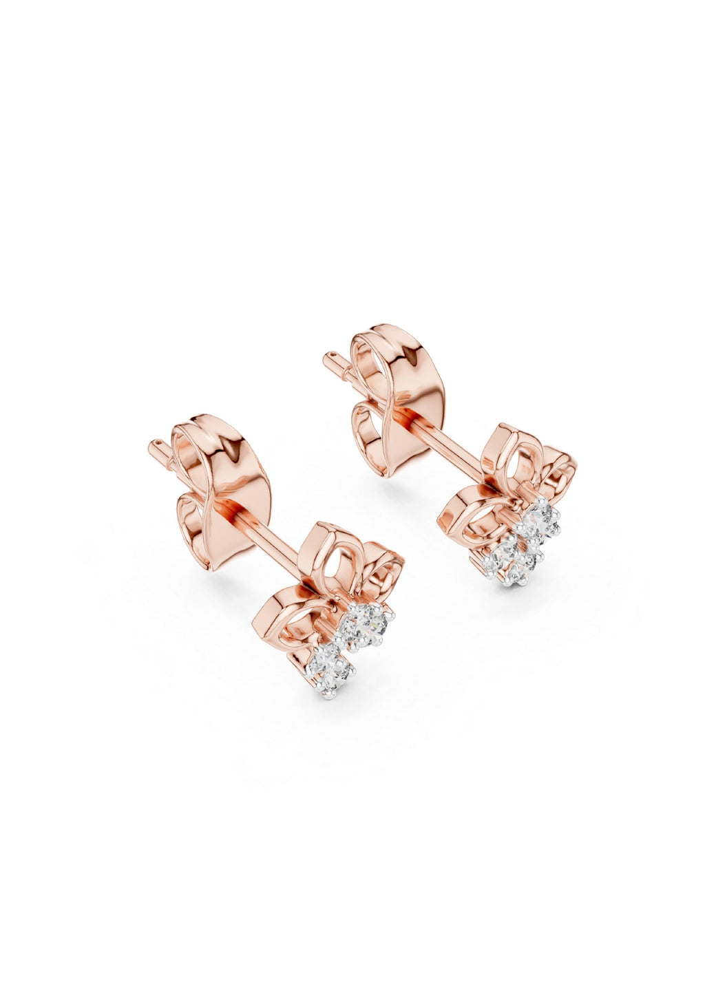 99 Solitaire Earrings Fully Rendered STL & 3DM FIles