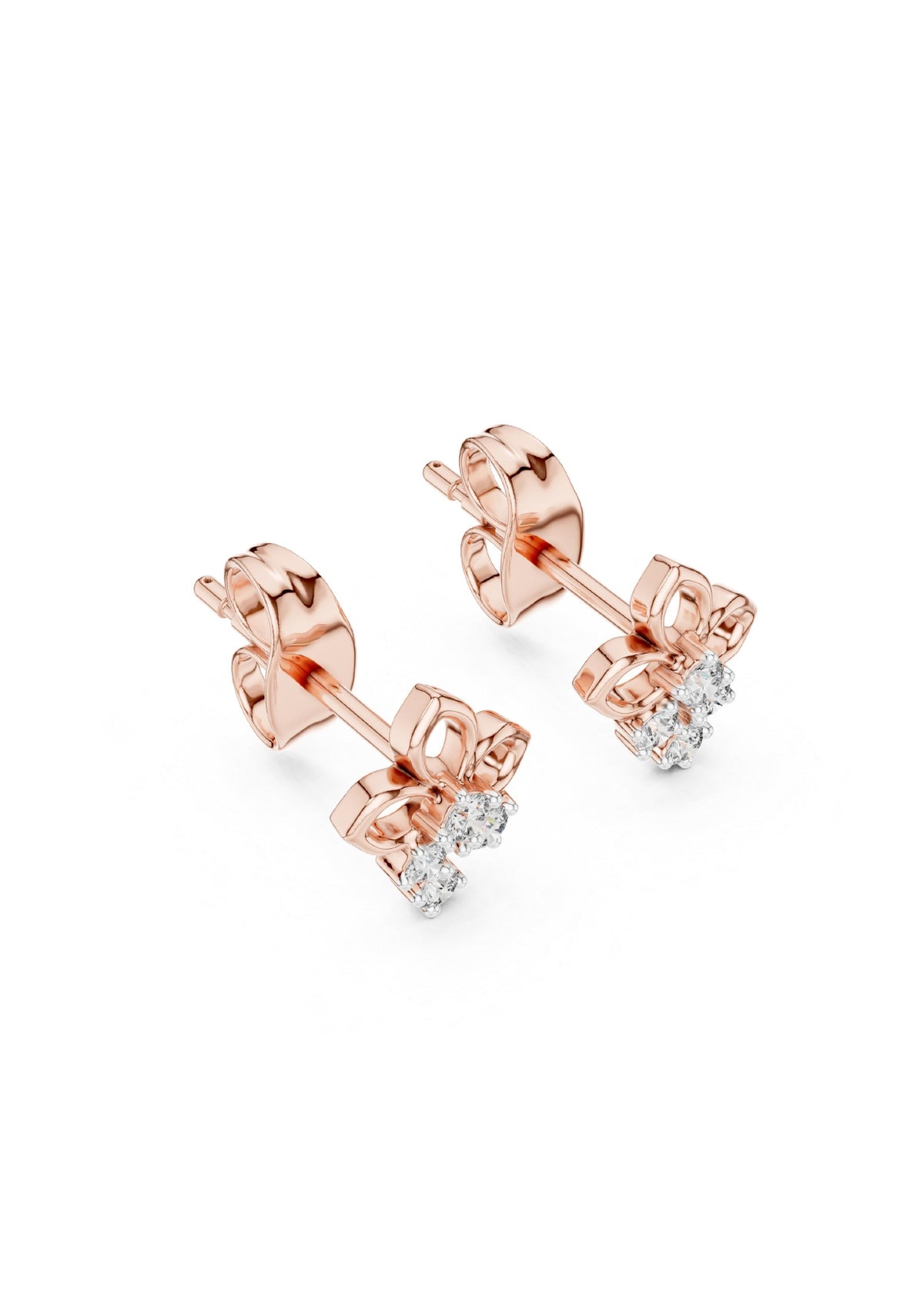 99 Solitaire Earrings Fully Rendered STL & 3DM FIles