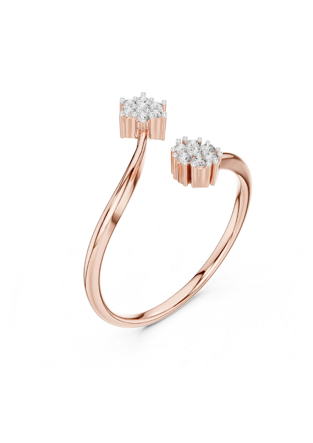99 Solitaire Earrings Fully Rendered STL & 3DM FIles