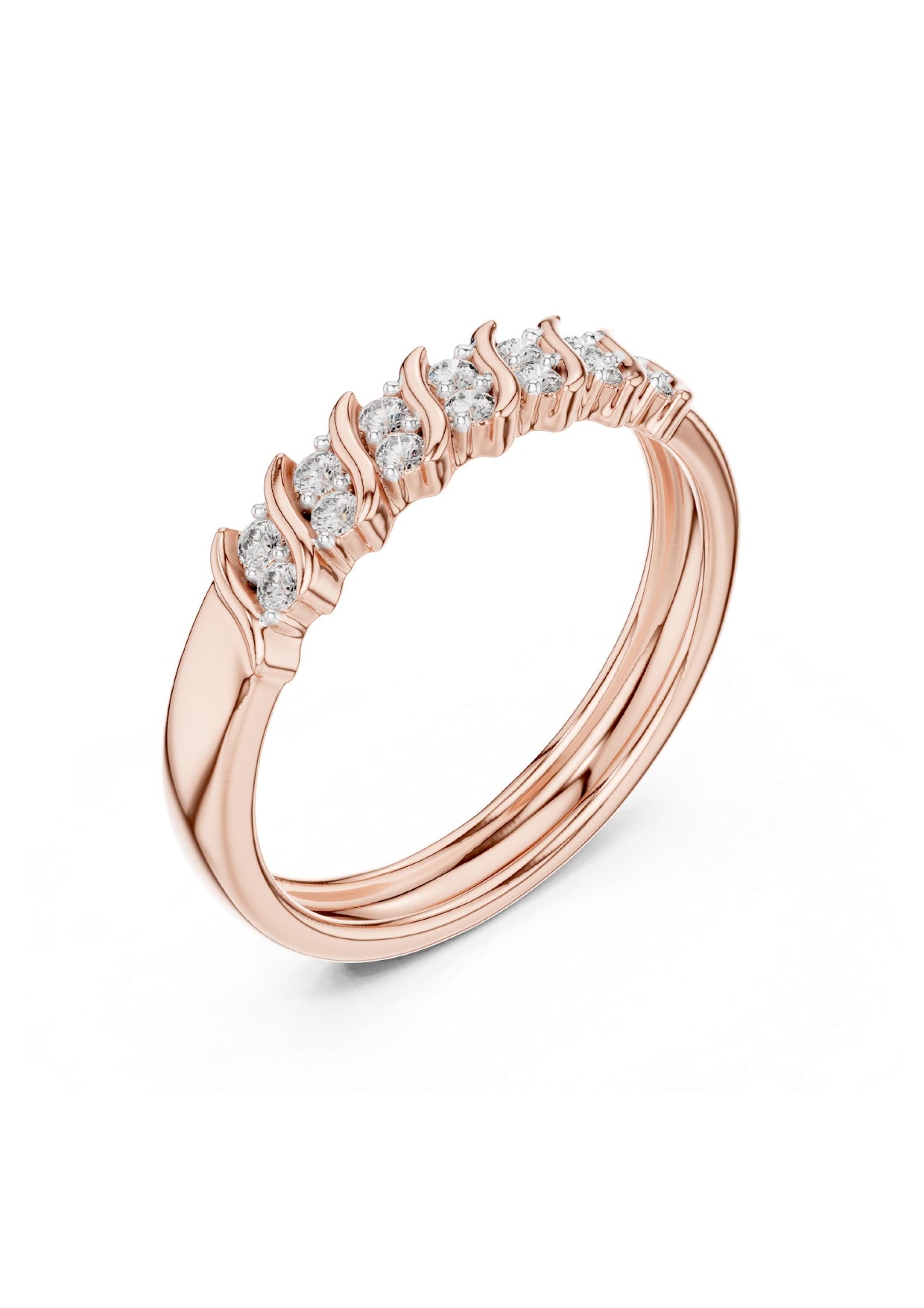 99 Solitaire Earrings Fully Rendered STL & 3DM FIles