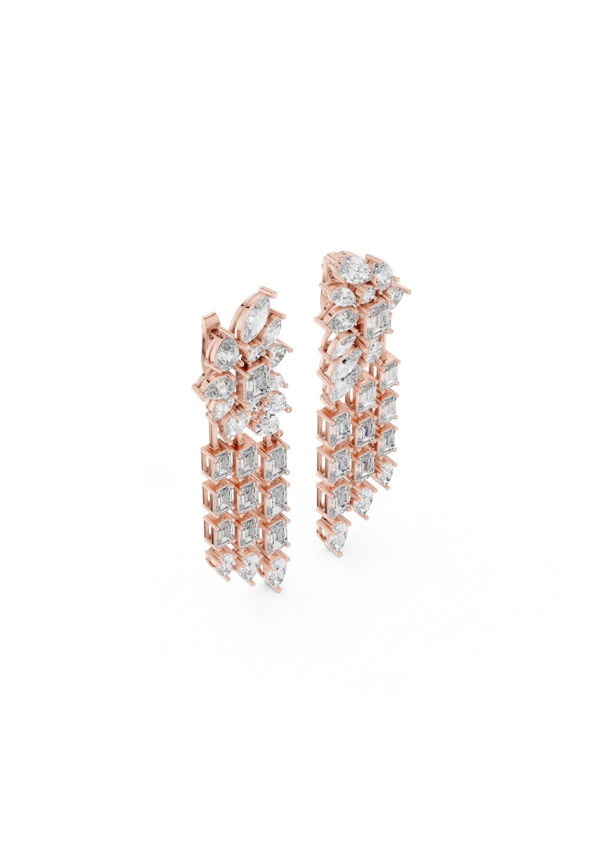 99 Earrings Fully Rendered STL & 3DM Files