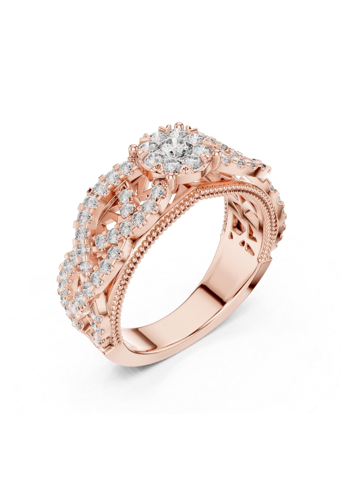 100 Solitaire Rings Fully Rendered STL & 3DM FIles
