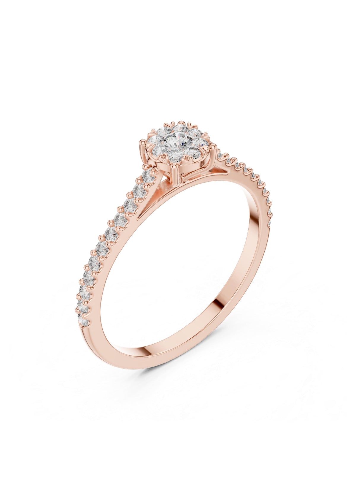 100 Solitaire Rings Fully Rendered STL & 3DM FIles