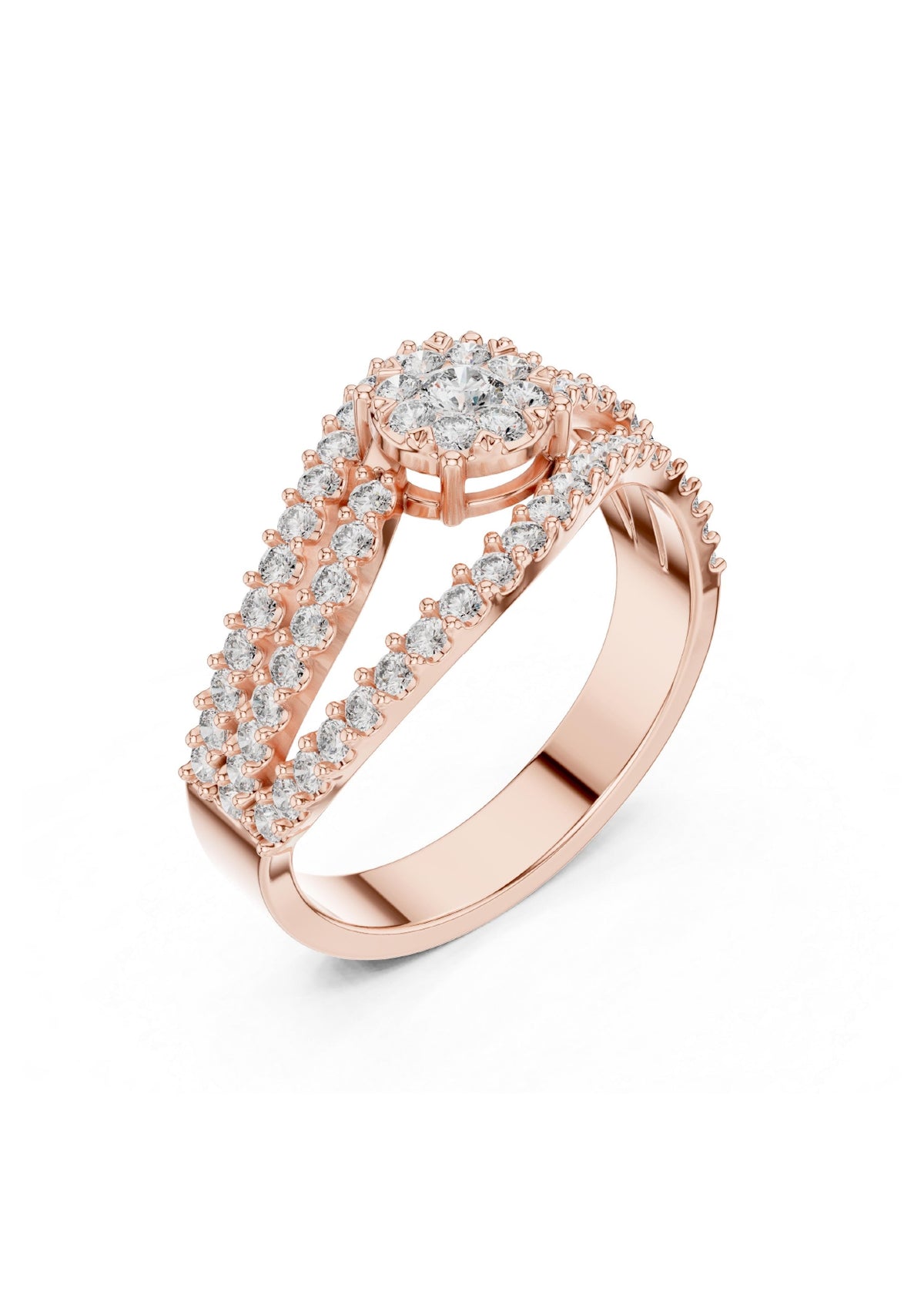 100 Solitaire Rings Fully Rendered STL & 3DM FIles
