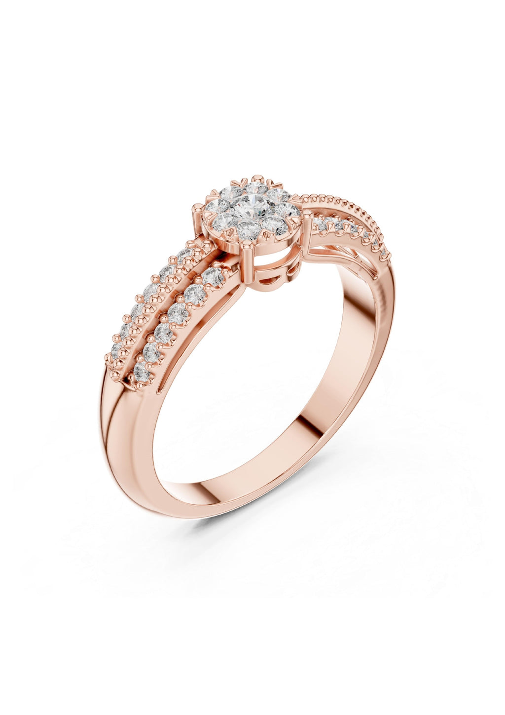 100 Solitaire Rings Fully Rendered STL & 3DM FIles