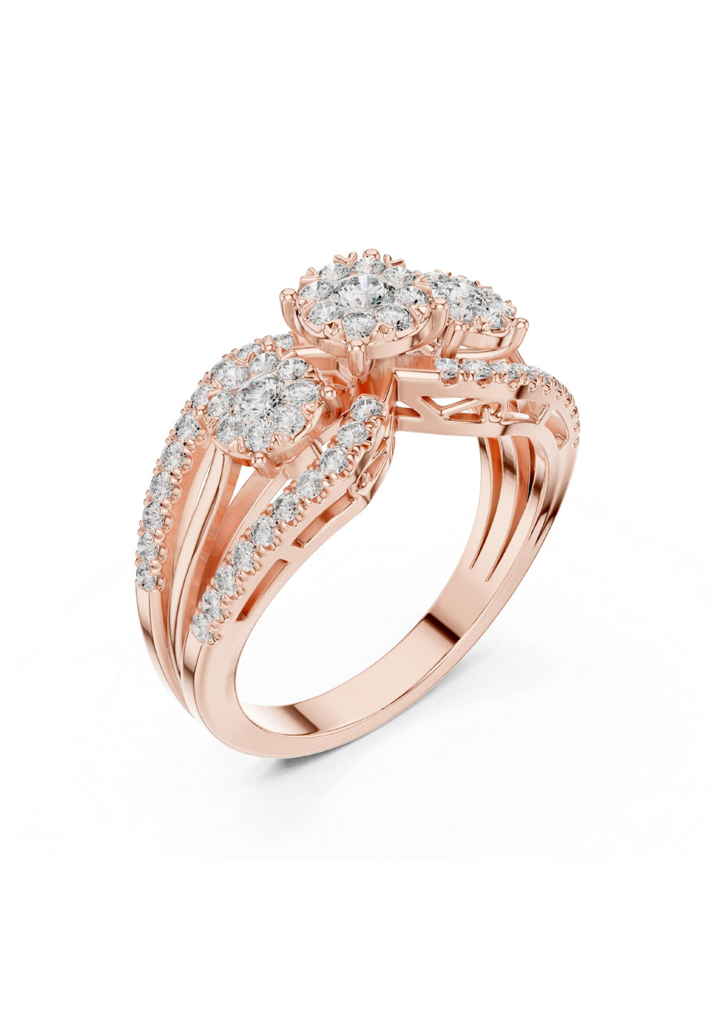 100 Solitaire Rings Fully Rendered STL & 3DM FIles