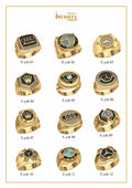100 Unique Gent's Rings STL Files