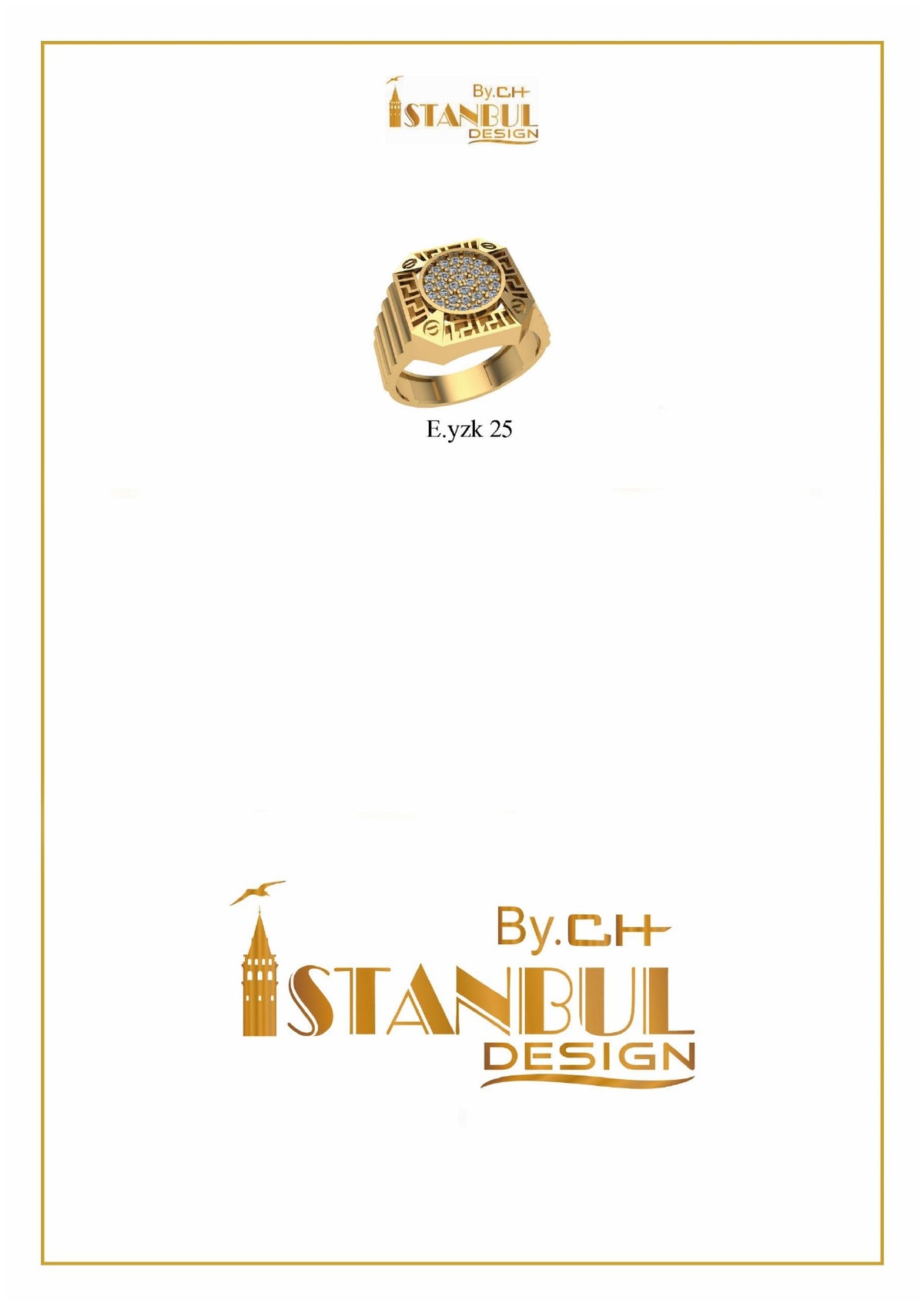 100 Unique Gent's Rings STL Files
