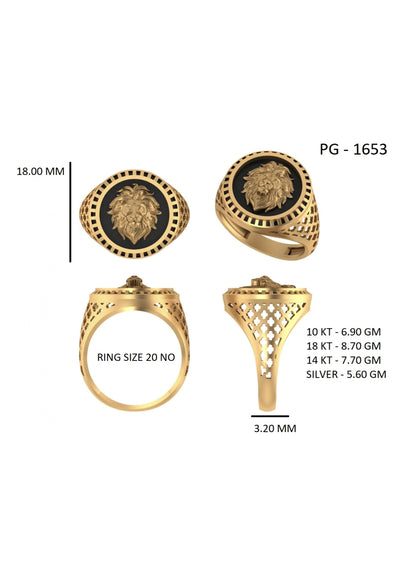 50 Light Weight Gent's Rings STL &  3DM FIles