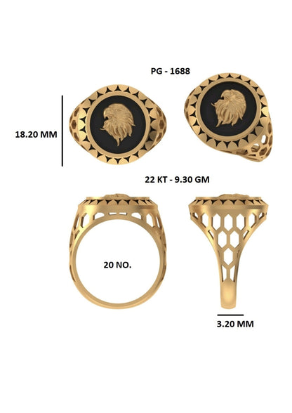 50 Light Weight Gent's Rings STL &  3DM FIles