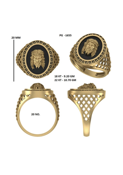 50 Light Weight Gent's Rings STL &  3DM FIles