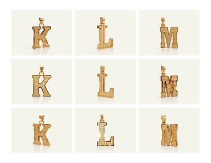 Filigree Alphabet Collection STL & 3DM Files