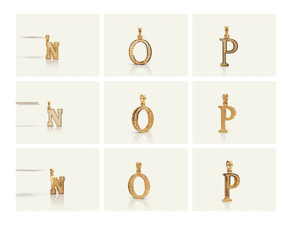 Filigree Alphabet Collection STL & 3DM Files