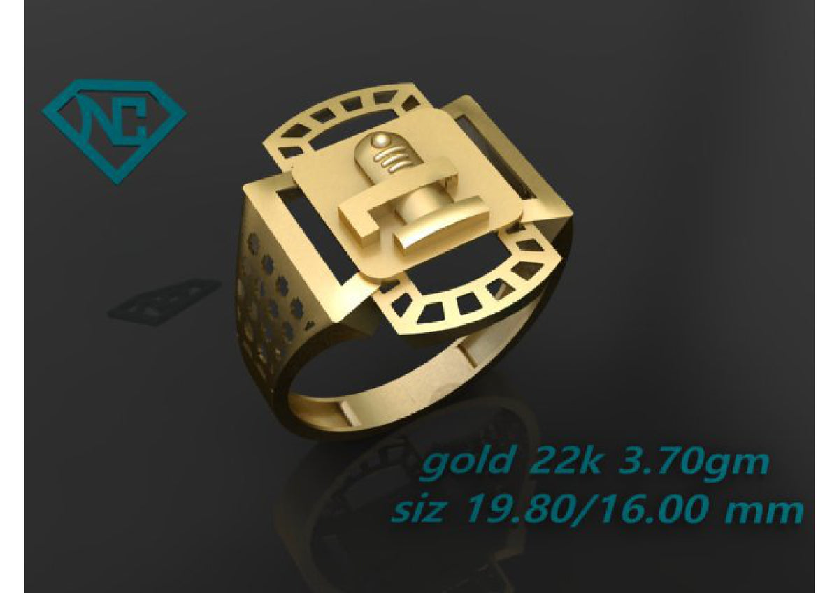 New Gents Rings 3DM Files