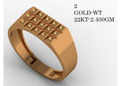 90 Paper Casting Light Weight Gent's Rings STL & 3DM Files