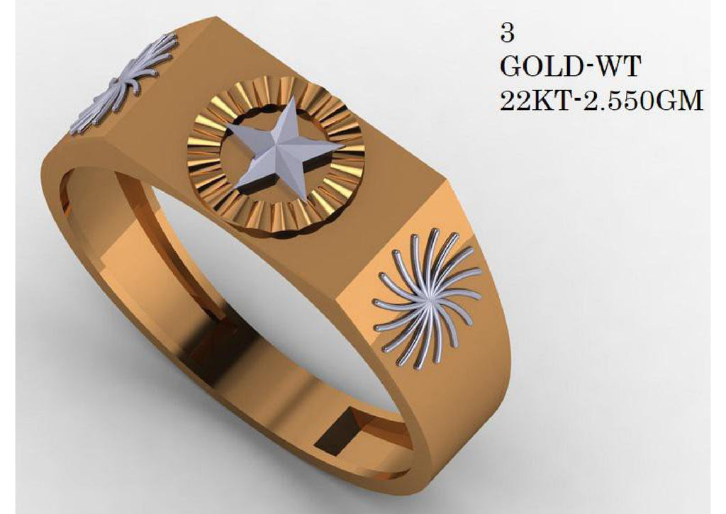 90 Paper Casting Light Weight Gent's Rings STL & 3DM Files