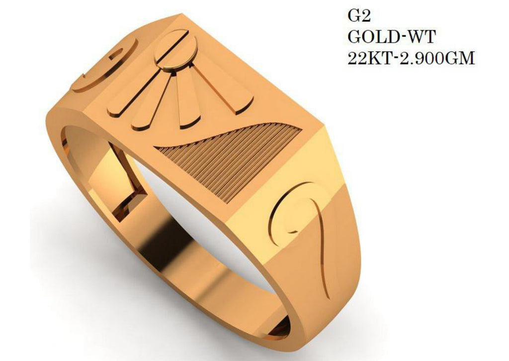90 Paper Casting Light Weight Gent's Rings STL & 3DM Files