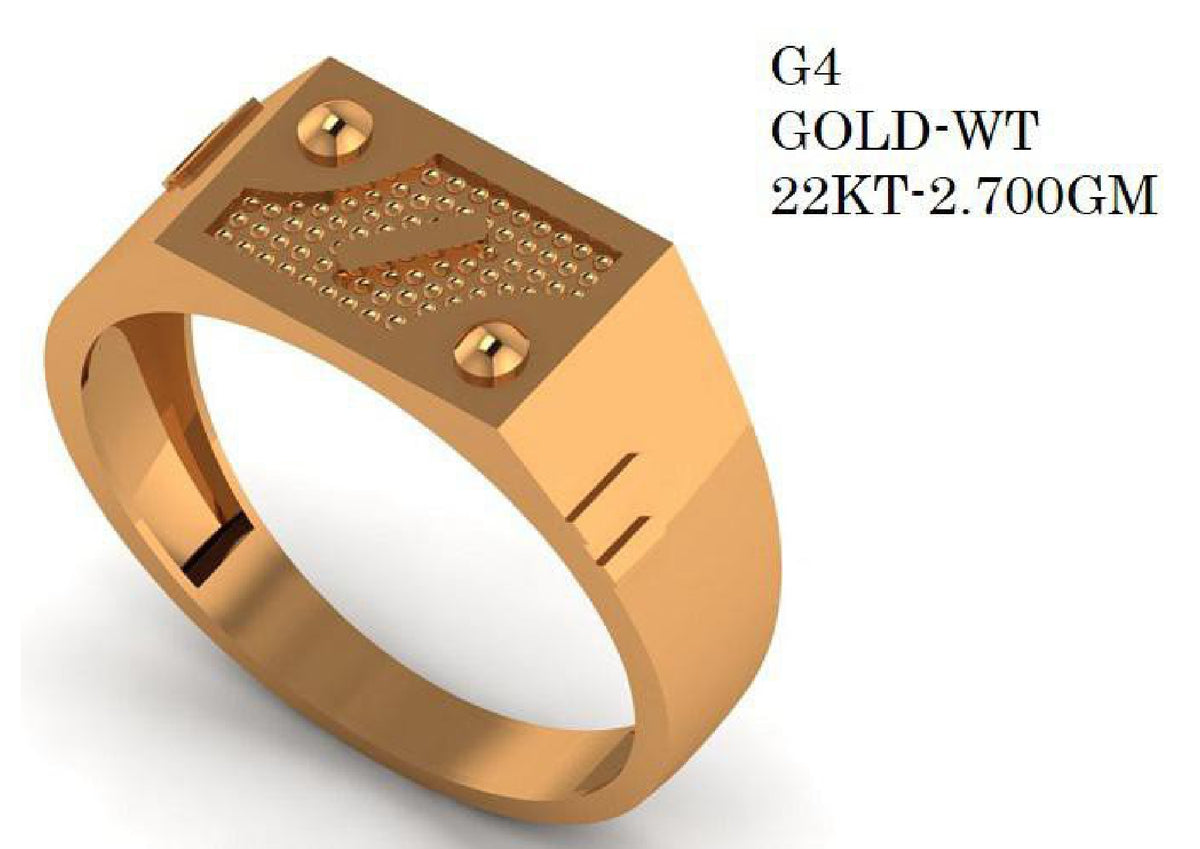 90 Paper Casting Light Weight Gent's Rings STL & 3DM Files