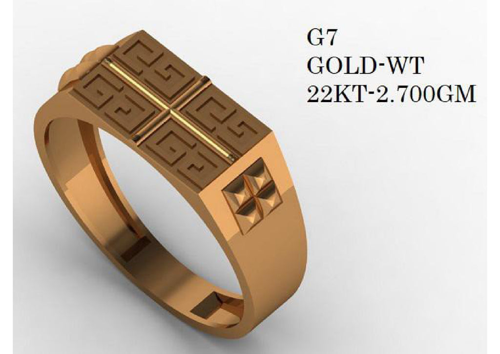 90 Paper Casting Light Weight Gent's Rings STL & 3DM Files