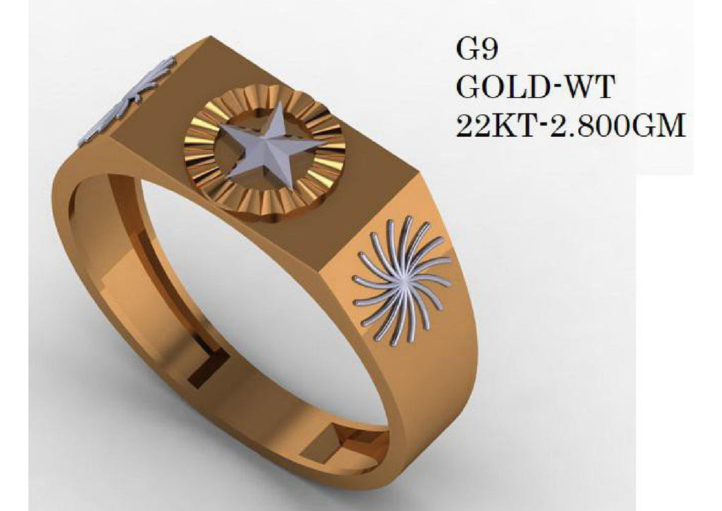90 Paper Casting Light Weight Gent's Rings STL & 3DM Files