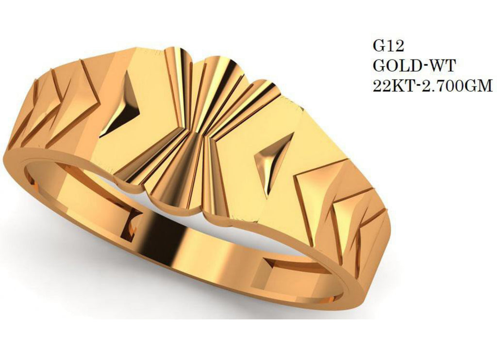 90 Paper Casting Light Weight Gent's Rings STL & 3DM Files