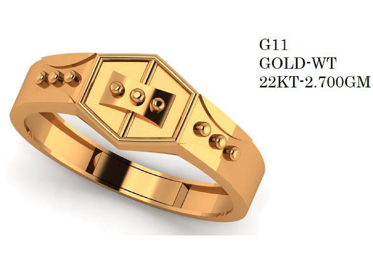 90 Paper Casting Light Weight Gent's Rings STL & 3DM Files